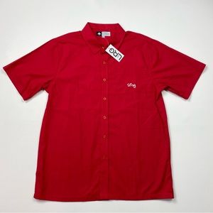 NEW! Men’s LRG Short Sleeve Collared Button Down Shirt Size Medium W/Tags